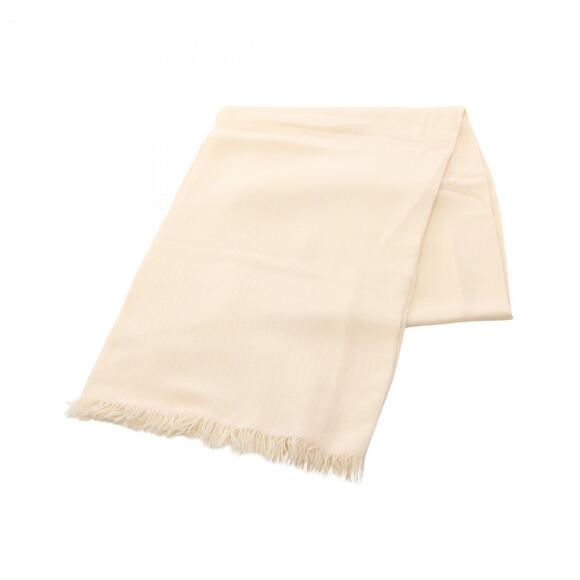 Hermes scarf/stole wool and cashmere women's ivory